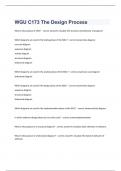 WGU C173  exam 2023 with 100&percnt; correct answers
