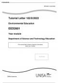 Environmental Education EED2601 Year module
