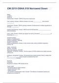 OSHA 510 Exam Package Deal 2023