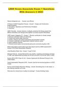 LEED Green Associate Exam 1 Questions With Answers &commat; 2023