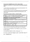 Exam (elaborations) MA3030 