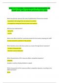WGU C211 GLOBAL ECONOMICS FOR MANAGERS OA EXAM-with 100&percnt; verified solutions-2023-2024