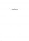 ATI Community Health Exam 2 Complete Review