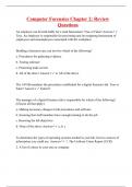 Computer Forensics Chapter 2&colon; Review Questions