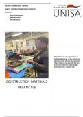Construction Materials Practicals