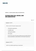 BUSINESS C724 SYSTEMS ANALYSIS, DESIGN, AND IMPLEMENTATION 