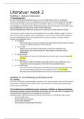 Literatuur week 2 - Inleiding bestuursrecht &lpar;Universiteit Leiden&rpar;