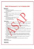 DEAF 310 Homework 5&period;1 to 5&period;4 Solution 2023