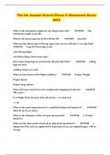 Air Assault School Packaged Exams Latest Update