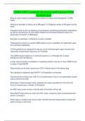 CBRN CBT Complete Questions And Answers With Verified Quiz