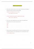 NR304 Final Worksheet / NR 304 Final Worksheet (Latest-2023): Chamberlain College of Nursing (Questions & Answers)
