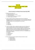 NSG 360 Week 3 ATI Pharmacology Study Guide with Answers