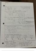 Class Notes Tangent Lines and 2nd Derivative 