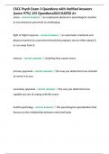 CSCC Psych Exam 3 Questions with Verified Answers &lpar;score 97&percnt;&rpar; 155 Questions2023 RATED A&plus;