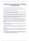 Smog Bundled Exams with complete solution&lpar;ALL IN ONE PACK&rpar; 2023 