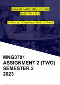 MNG3701 ASSIGNMENT 2 SEMESTER 2 2023 (DUE Friday, 29 September 2023, 11:00 AM )
