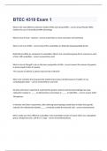 BTEC 3317 Exam 2023 with 100&percnt; correct answers