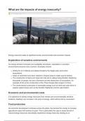 Summary -  Environmental management case studies 