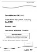 Mac1501 Assignment 1 semester 2 2023