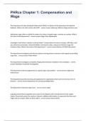 PHRca Chapter 1 Compensation and Wage correctly answered rated A&plus; 2023