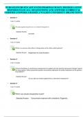 NURS 6521&sol;NURS 6521 ADVANCED PHARMACOLOGY 2023&sol;2024 4 LATEST MIDTERM EXAMS&lpar;4 VERSIONS&rpar; ALL 400 QUESTIONS AND ANSWERS &lpar;CORRECT & VERIFIED ANSWERS&rpar; GRADED A&plus; WALDEN UNIVERSITY &lpar;BRAND NEW&excl;&excl;&rpar;