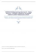 NURSING 595 Bobby Kauk Soap Note Case CC &colon; &OpenCurlyDoubleQuote;Feeling Really Sick&rdquo; 2 DIFFERENT VERSIONS OF THE ANSWER COMPLETE &lpar;EXPERT FEEDBACK&rpar;2023 UPDATE
