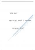 Med  Surg  265  Exam  3   2022&sol;2023