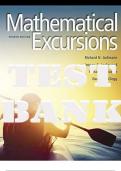 TEST BANK for Mathematics Excursion 4th Edition by Joanne Lockwood, Richard Aufmann, Richard Nation and Daniel Clegg. ISBN-13 978-0618386390 (Chapters 1-13)
