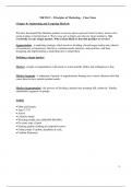 MRKT 140 - Intro to Marketing - Chapter 8 Notes