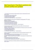 Medical Expense Insurance questions and answers 100&percnt; verified&period;