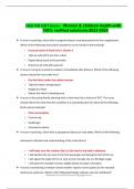   HESI RN EXIT Exam - Women & children health-with 100&percnt; verified solutions-2023-2024