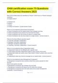 Package deal for CHIA Practice Exam 2023 Latest Update