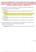 NR293&sol;NR 293 PHARMACOLOGY 2023&sol;2024 REAL FINAL EXAM CHAMBERLAIN  COLLEGE OF NURSING&sol; NR 293 LATEST FINAL EXAM 100 QUESTIONS WITH  CORRECT ANSWERS &lpar;100&percnt; CORRECT&comma; DETAILED & VERIFIED ANSWERS&rpar; WITH  RATIONALES ALREADY GRADED A&plus; &lpar;BRAND NEW&excl;&excl;&rpar;