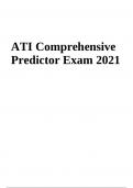 ATI Comprehensive Predictor Exam Questions With Answers | Latest Update 2023-2024 | GRADED