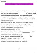 FDNYC F60 Fireguard Exam Test Questions and Answers