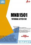 MNB1501 Tutorial Letter 102 / 2023