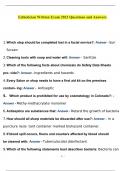 Functional Movement Screen &lpar;FMS&rpar; STUDY BUNDLE PACK SOLUTION 2023 &lpar;Questions and Answers &rpar;&lpar;Verified Answers&rpar;