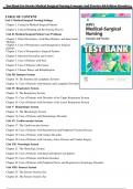 Test Bank for Dewits Medical Surgical Nursing Concepts and Practice 4th Edition Stromberg / All Chapters 1-49 / Full Complete 