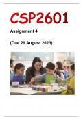 CSP2601 ASS 4 2023 