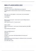 NMLS FLASHCARDS 2022&vert;UPDATED&VERIFIED&vert;100&percnt; SOLVED&vert;GUARANTEED SUCCESS