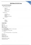 HESI HINT & NCLEX GEMS ACTUAL TEST AND GUIDE EXAM LATEST SOLUTION 