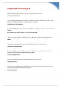 Prophecy RN Pharmacology A &vert; Latest test &vert;Accuracy&colon; 95&percnt;