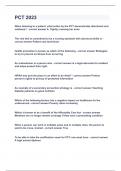 PCT 2023&vert;UPDATED&VERIFIED&vert;100&percnt; SOLVED&vert;GUARANTEED SUCCESS