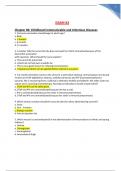 RNSG 2201 EXAM &num;2 Chapter 06&colon; Childhood Communicable and Infectious Disease Graded A&plus;