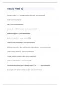 vocab Hesi v2 exam 2023 with 100&percnt; correct answers