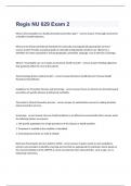 Regis NU 629 Exam 2 questions and 100&percnt; correct answers 