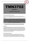 TMN3702 Assignment 3 (Due 18 August 2023)