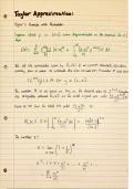 Lecture Notes on Taylor Approximation