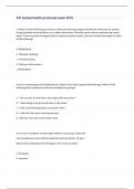 ATI mental health proctored exam 2019