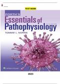 Porth's Essentials of Pathophysiology 5th Edition by Tommie L Norris  - Complete, Elaborated and Latest(Test Bank) ALL Chapters included updated for 2023